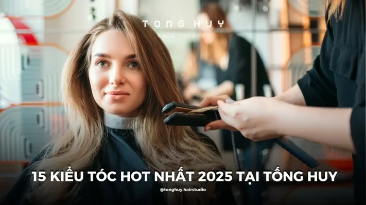 Làm Tóc Đẹp: Bí Quyết Sở Hữu Mái Tóc Hoàn Hảo Tại Tống Huy Hair Studio
